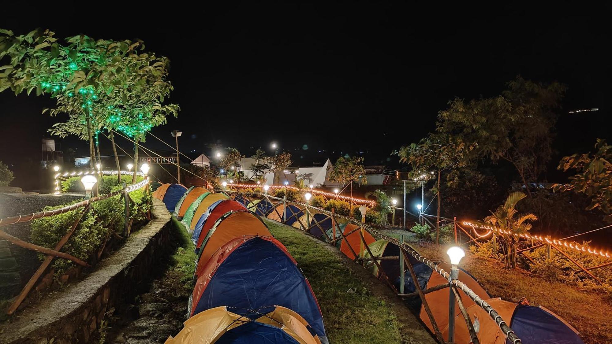 Shelby Pawana Lake Cottages & Camping Tents لونافالا المظهر الخارجي الصورة