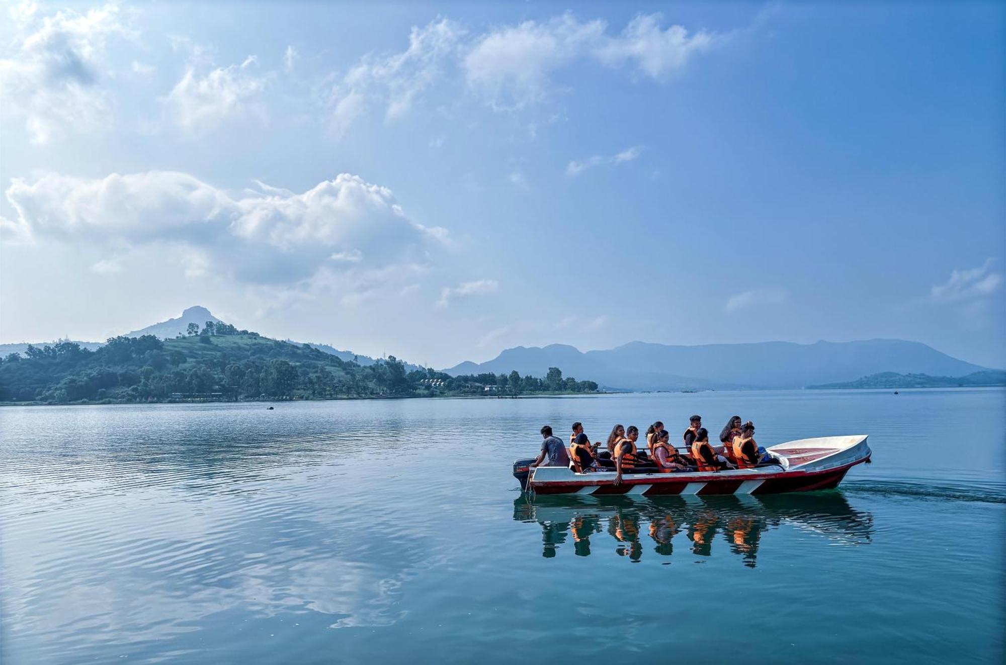 Shelby Pawana Lake Cottages & Camping Tents لونافالا المظهر الخارجي الصورة